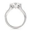 Thumbnail Image 2 of J'Lure Lab-Grown Diamond Trillion Curved Brilliant-Cut Engagement Ring 3-3/8 ct tw 18K White Gold