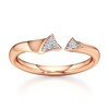 Thumbnail Image 1 of J'Lure Lab-Grown Diamond Wedding Band 1/20 ct tw 18K Rose Gold