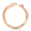 Thumbnail Image 2 of J'Lure Lab-Grown Diamond Wedding Band 1/20 ct tw 18K Rose Gold