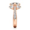 Thumbnail Image 3 of J'Lure Square-Emerald Step-Cut Lab-Grown Diamond Engagement Ring 4-1/2 ct tw 18K Rose Gold