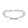Thumbnail Image 1 of J'Lure Lab-Grown Diamond Angled Contour Wedding Band 1/5 ct tw 18K White Gold