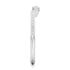Thumbnail Image 3 of J'Lure Lab-Grown Diamond Angled Contour Wedding Band 1/5 ct tw 18K White Gold