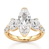 Thumbnail Image 1 of J'Lure Moval Old-Cut Lab-Grown Diamond Engagement Ring 5-1/3 ct tw 18K Yellow Gold