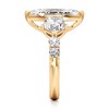 Thumbnail Image 3 of J'Lure Moval Old-Cut Lab-Grown Diamond Engagement Ring 5-1/3 ct tw 18K Yellow Gold