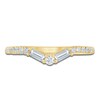 Thumbnail Image 3 of Pnina Tornai Baguette & Round-Cut Diamond Contour Anniversary Ring 1/3 ct tw 14K Yellow Gold