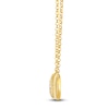 Thumbnail Image 2 of Le Vian Diamond Bow Necklace 1/2 ct tw 14K Honey Gold 19"