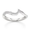 Thumbnail Image 1 of J'Lure Lab-Grown Diamond Contour Wedding Band 1/6 ct tw 18K White Gold