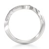 Thumbnail Image 2 of J'Lure Lab-Grown Diamond Contour Wedding Band 1/6 ct tw 18K White Gold
