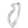 Thumbnail Image 4 of J'Lure Lab-Grown Diamond Contour Wedding Band 1/6 ct tw 18K White Gold