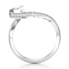 Thumbnail Image 2 of J'Lure Lab-Grown Diamond Contour Wedding Band 1/6 ct tw 18K White Gold