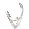 Thumbnail Image 4 of J'Lure Lab-Grown Diamond Contour Wedding Band 1/6 ct tw 18K White Gold