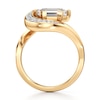 Thumbnail Image 2 of J'Lure Hexagon Portrait-Cut Lab-Grown Diamond Engagement Ring 2 ct tw 18K Yellow Gold