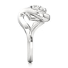 Thumbnail Image 3 of J'Lure Octagon Brilliant-Cut Lab-Grown Diamond Engagement Ring 3 ct tw 18K White Gold