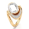 Thumbnail Image 4 of J'Lure Oval Portrait-Cut Lab-Grown Diamond Engagement Ring 3 ct tw 18K Yellow Gold