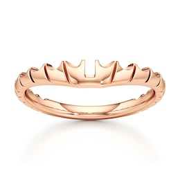 J'Lure Contour Wedding Band 18K Rose Gold