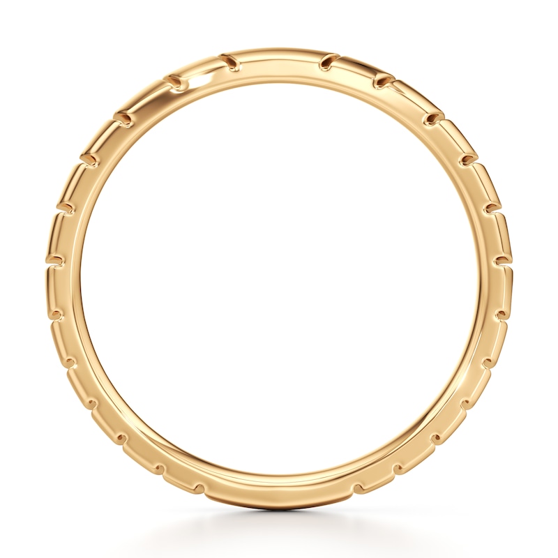 Main Image 2 of J'Lure Contour Wedding Band 18K Yellow Gold