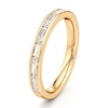 Thumbnail Image 4 of J'Lure Baguette & Round-Cut Lab-Created Diamond Wedding Band 3/8 ct tw 18K Yellow Gold