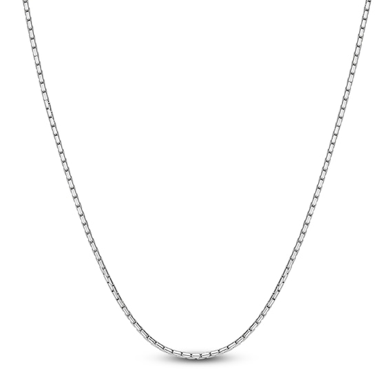 Snake Chain Necklace 2mm Stainless Steel 22"