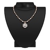 Thumbnail Image 3 of J'Lure Hexagon Portrait-Cut, Trapezoid Step-Cut & Trillion Curved Brilliant-Cut Lab-Grown Diamond Necklace 7-1/3 ct tw 14K Rose Gold 18.5"