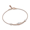 Thumbnail Image 1 of J'Lure Oval Step-Cut Lab-Grown Diamond Bracelet 1-1/2 ct tw 14K Rose Gold 7.25"