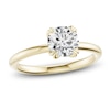 Thumbnail Image 1 of Certified Round-Cut Diamond Solitaire Engagement Ring 1-1/2 ct tw 18K Yellow Gold (SI2/G)
