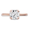 Thumbnail Image 3 of Certified Round-Cut Diamond Solitaire Engagement Ring 2 ct tw 14K Rose Gold (I1/I)