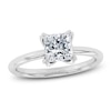 Thumbnail Image 1 of Certified Princess-Cut Diamond Solitaire Engagement Ring 1-1/2 ct tw Platinum (VS2/F)