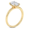 Thumbnail Image 2 of Certified Oval-Cut Diamond Solitaire Engagement Ring 2 ct tw 14K Yellow Gold (I1/I)