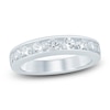 Thumbnail Image 1 of Lab-Grown Diamond Channel-Set Anniversary Ring 1-1/2 ct tw 14K White Gold