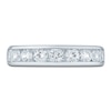 Thumbnail Image 3 of Lab-Grown Diamond Channel-Set Anniversary Ring 1-1/2 ct tw 14K White Gold