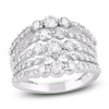 Thumbnail Image 1 of Brilliant Moments Diamond Multi-Row Fashion Ring 2 ct tw 14K White Gold