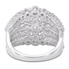 Thumbnail Image 3 of Brilliant Moments Diamond Multi-Row Fashion Ring 2 ct tw 14K White Gold