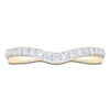 Thumbnail Image 3 of Diamond Contour Anniversary Band 1/4 ct tw Round 14K Yellow Gold
