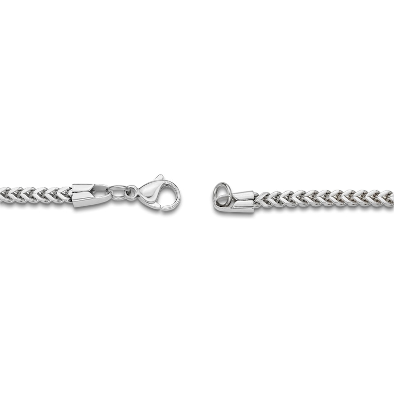 Main Image 3 of Foxtail Chain Necklace 2.5mm Stainless Steel 24"