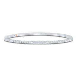 Pnina Tornai Lab-Grown Diamond Bangle Bracelet 1 ct tw 14K White Gold