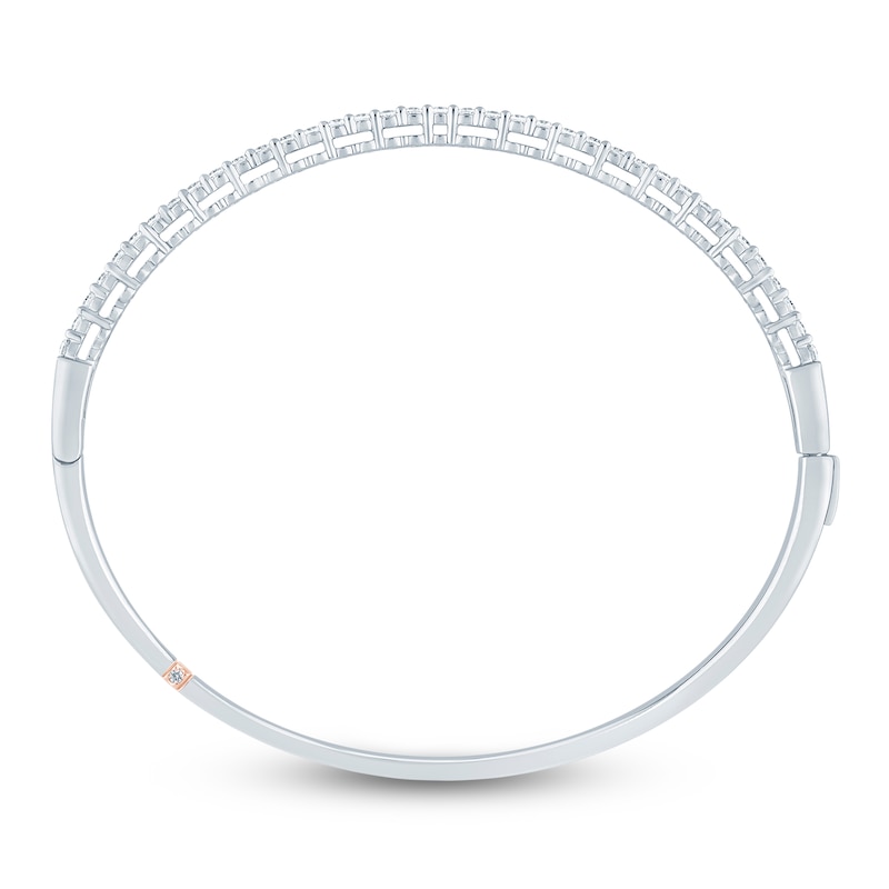 Main Image 2 of Pnina Tornai Lab-Grown Diamond Bangle Bracelet 1 ct tw 14K White Gold