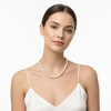 Thumbnail Image 3 of Akoya Cultured Pearl Necklace 14K White Gold 6.5-7mm 18"