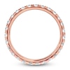 Thumbnail Image 2 of Certified Diamond Eternity Band 7/8 - 1-1/5 ct tw 14K Rose Gold