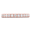 Thumbnail Image 3 of Certified Diamond Eternity Band 7/8 - 1-1/5 ct tw 14K Rose Gold