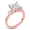 Thumbnail Image 2 of Princess-Cut Created By Jared Studio Lab-Grown Diamond Engagement Ring 3-1/6 ct tw 14K Rose Gold