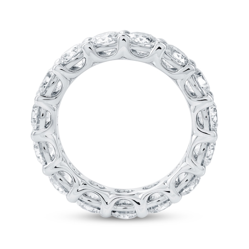 Main Image 3 of Lab-Grown Diamond Eternity Band 4-1/5 to 5 ct tw 14K White Gold