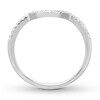 Thumbnail Image 1 of Diamond Wedding Band 1/8 ct tw Round 14K White Gold