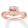 Thumbnail Image 0 of Neil Lane Morganite Ring 1/3 ct tw Diamonds 14K Rose Gold