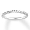 Thumbnail Image 1 of Diamond Wedding Band 1/4 carat tw Round 14K White Gold