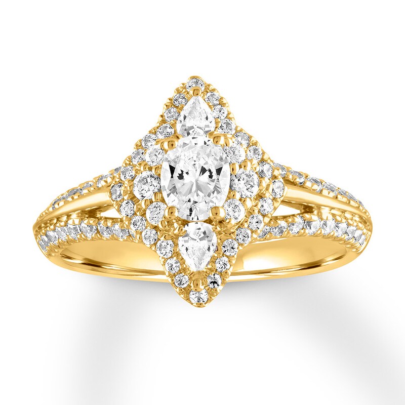 Diamond Engagement Ring 1 Carat tw 14K Yellow Gold