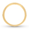 Thumbnail Image 2 of Diamond Wedding Band 1/8 carat tw 14K Yellow Gold