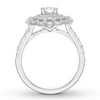 Thumbnail Image 1 of Diamond Engagement Ring 1-1/5 cts tw 14K White Gold