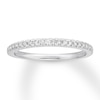 Thumbnail Image 0 of Diamond Wedding Band 1/6 carat tw Round-cut 14K White Gold