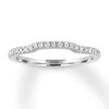 Thumbnail Image 0 of Diamond Wedding Band 1/8 ct tw Round 14K White Gold