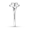 Thumbnail Image 2 of Diamond Engagement Ring 1/2 carat tw Round 14K White Gold